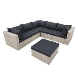 Fonteyn | Loungeset Salou 06 | Light Grey
